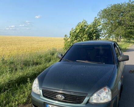 Зеленый ВАЗ 2170 Priora, объемом двигателя 1.6 л и пробегом 200 тыс. км за 2300 $, фото 1 на Automoto.ua