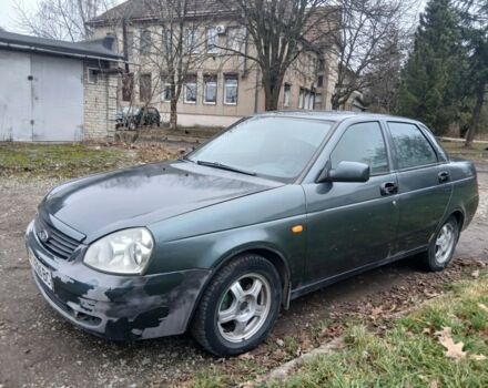 Зеленый ВАЗ 2170 Priora, объемом двигателя 1.6 л и пробегом 116 тыс. км за 1150 $, фото 1 на Automoto.ua