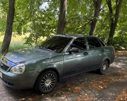 Зеленый ВАЗ 2170 Priora, объемом двигателя 1.6 л и пробегом 180 тыс. км за 1650 $, фото 1 на Automoto.ua