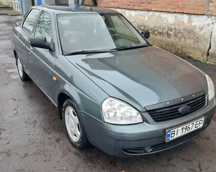 Зеленый ВАЗ 2170 Priora, объемом двигателя 1.6 л и пробегом 220 тыс. км за 2900 $, фото 1 на Automoto.ua