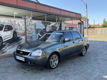 Зеленый ВАЗ 2170 Priora, объемом двигателя 1.6 л и пробегом 200 тыс. км за 2400 $, фото 1 на Automoto.ua