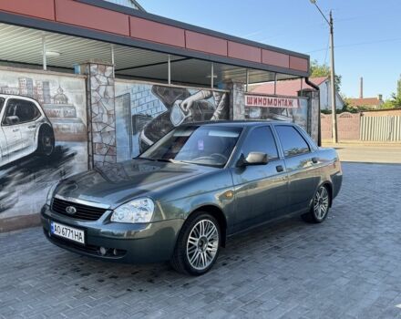 Зеленый ВАЗ 2170 Priora, объемом двигателя 1.6 л и пробегом 200 тыс. км за 2400 $, фото 1 на Automoto.ua
