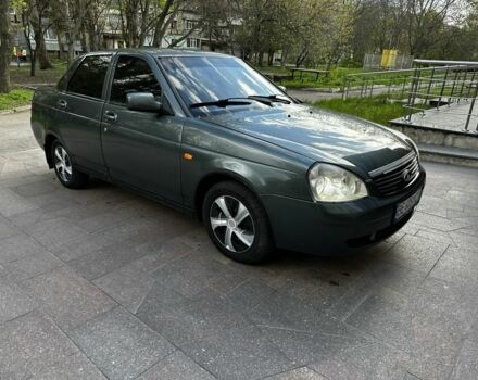 Зеленый ВАЗ 2170 Priora, объемом двигателя 1.6 л и пробегом 209 тыс. км за 2100 $, фото 1 на Automoto.ua