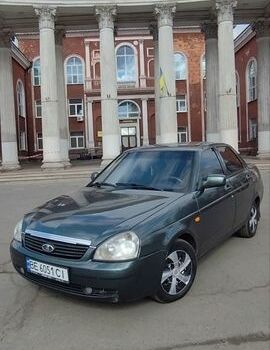 Зеленый ВАЗ 2170 Priora, объемом двигателя 1.6 л и пробегом 209 тыс. км за 2800 $, фото 1 на Automoto.ua