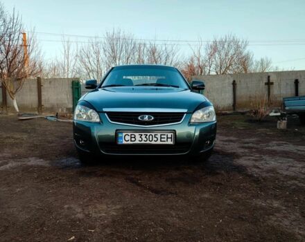 Зеленый ВАЗ 2170 Priora, объемом двигателя 1.6 л и пробегом 110 тыс. км за 2800 $, фото 1 на Automoto.ua