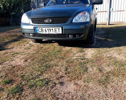 Зелений ВАЗ 2170 Priora, об'ємом двигуна 1.6 л та пробігом 177 тис. км за 3200 $, фото 1 на Automoto.ua