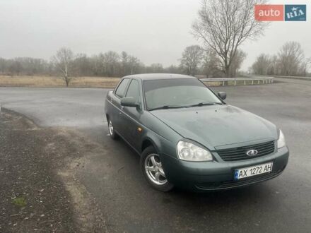 Зеленый ВАЗ 2170 Priora, объемом двигателя 1.6 л и пробегом 137 тыс. км за 3550 $, фото 1 на Automoto.ua