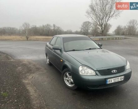 Зеленый ВАЗ 2170 Priora, объемом двигателя 1.6 л и пробегом 137 тыс. км за 3550 $, фото 1 на Automoto.ua
