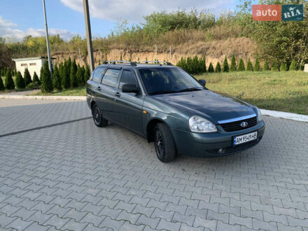 Зеленый ВАЗ 2170 Priora, объемом двигателя 1.6 л и пробегом 110 тыс. км за 2999 $, фото 1 на Automoto.ua