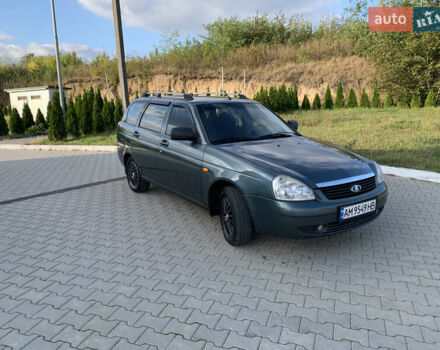 Зелений ВАЗ 2170 Priora, об'ємом двигуна 1.6 л та пробігом 110 тис. км за 2999 $, фото 1 на Automoto.ua