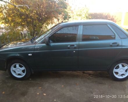 Зеленый ВАЗ 2170 Priora, объемом двигателя 1.6 л и пробегом 95 тыс. км за 5500 $, фото 1 на Automoto.ua