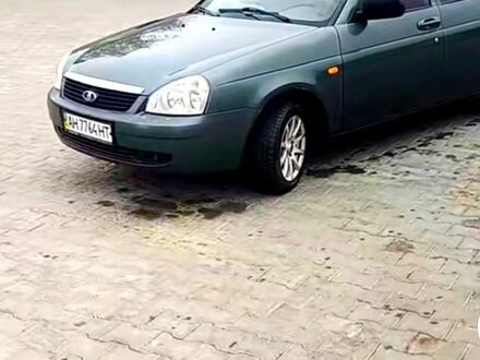 Зеленый ВАЗ 2170 Priora, объемом двигателя 1.6 л и пробегом 100 тыс. км за 2600 $, фото 1 на Automoto.ua