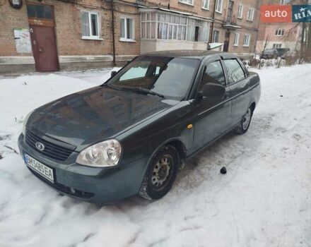 Зеленый ВАЗ 2170 Priora, объемом двигателя 1.6 л и пробегом 190 тыс. км за 2750 $, фото 1 на Automoto.ua