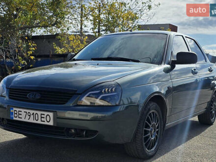 Зеленый ВАЗ 2170 Priora, объемом двигателя 1.6 л и пробегом 104 тыс. км за 4400 $, фото 1 на Automoto.ua