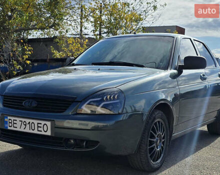 Зеленый ВАЗ 2170 Priora, объемом двигателя 1.6 л и пробегом 104 тыс. км за 4400 $, фото 1 на Automoto.ua