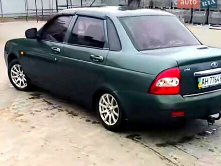 Зеленый ВАЗ 2170 Priora, объемом двигателя 1.6 л и пробегом 100 тыс. км за 2600 $, фото 1 на Automoto.ua