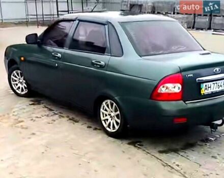 Зеленый ВАЗ 2170 Priora, объемом двигателя 1.6 л и пробегом 100 тыс. км за 2600 $, фото 1 на Automoto.ua