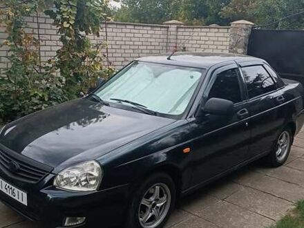 Зеленый ВАЗ 2170 Priora, объемом двигателя 1.6 л и пробегом 145 тыс. км за 3400 $, фото 1 на Automoto.ua