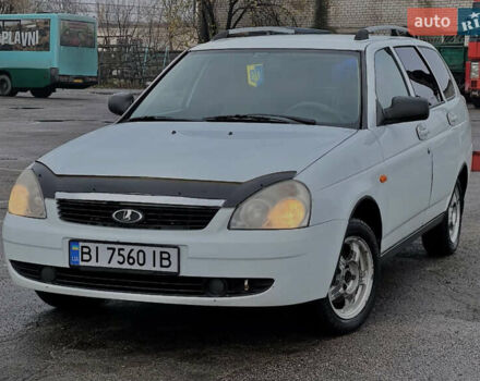 Белый ВАЗ 2171 Priora, объемом двигателя 1.6 л и пробегом 280 тыс. км за 2200 $, фото 1 на Automoto.ua