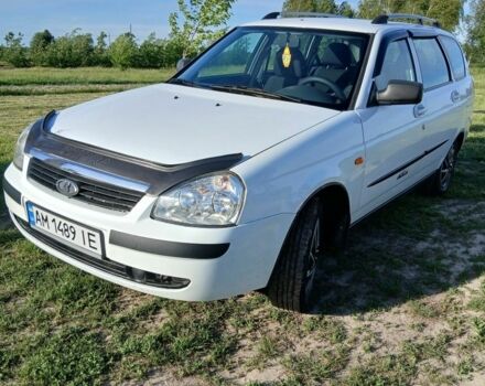 Белый ВАЗ 2171 Priora, объемом двигателя 1.6 л и пробегом 191 тыс. км за 3200 $, фото 1 на Automoto.ua