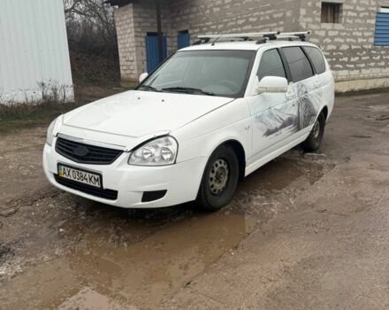 Белый ВАЗ 2171 Priora, объемом двигателя 1.6 л и пробегом 220 тыс. км за 1950 $, фото 1 на Automoto.ua