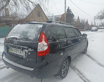 Черный ВАЗ 2171 Priora, объемом двигателя 1.6 л и пробегом 190 тыс. км за 1900 $, фото 2 на Automoto.ua