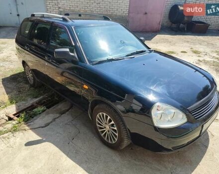 Черный ВАЗ 2171 Priora, объемом двигателя 1.6 л и пробегом 135 тыс. км за 3600 $, фото 2 на Automoto.ua
