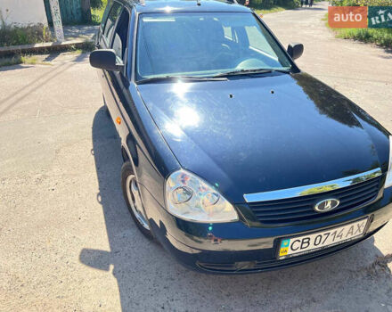 Чорний ВАЗ 2171 Priora, об'ємом двигуна 1.6 л та пробігом 106 тис. км за 4300 $, фото 1 на Automoto.ua