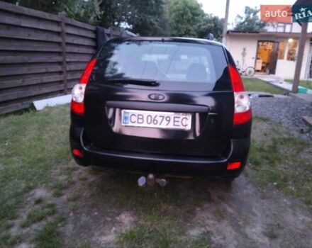 Черный ВАЗ 2171 Priora, объемом двигателя 1.6 л и пробегом 189 тыс. км за 2900 $, фото 1 на Automoto.ua