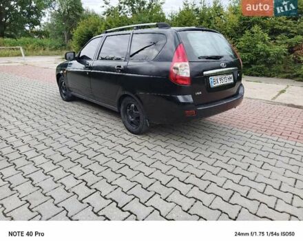 Черный ВАЗ 2171 Priora, объемом двигателя 1.6 л и пробегом 110 тыс. км за 1750 $, фото 7 на Automoto.ua