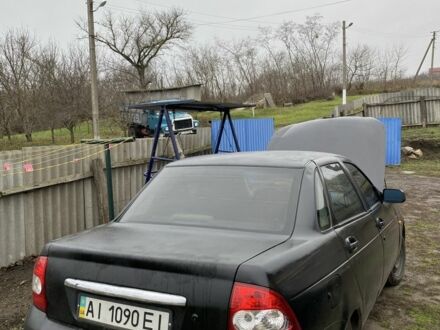 Черный ВАЗ 2171 Priora, объемом двигателя 1.6 л и пробегом 350 тыс. км за 1100 $, фото 1 на Automoto.ua