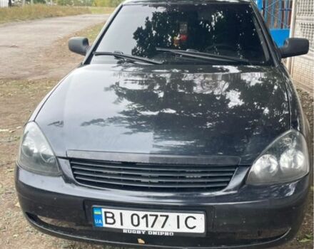 Черный ВАЗ 2171 Priora, объемом двигателя 1.6 л и пробегом 260 тыс. км за 3000 $, фото 1 на Automoto.ua