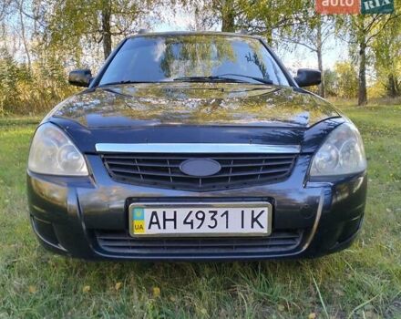 Черный ВАЗ 2171 Priora, объемом двигателя 1.6 л и пробегом 207 тыс. км за 2000 $, фото 1 на Automoto.ua