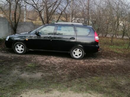 Черный ВАЗ 2171 Priora, объемом двигателя 1.6 л и пробегом 137 тыс. км за 2831 $, фото 1 на Automoto.ua