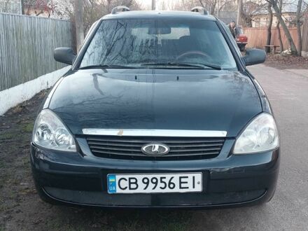 Черный ВАЗ 2171 Priora, объемом двигателя 1.6 л и пробегом 200 тыс. км за 2300 $, фото 1 на Automoto.ua