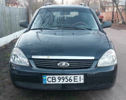 Черный ВАЗ 2171 Priora, объемом двигателя 1.6 л и пробегом 200 тыс. км за 2300 $, фото 1 на Automoto.ua