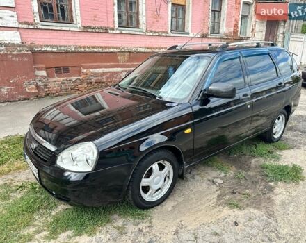 Черный ВАЗ 2171 Priora, объемом двигателя 1.6 л и пробегом 135 тыс. км за 2000 $, фото 1 на Automoto.ua