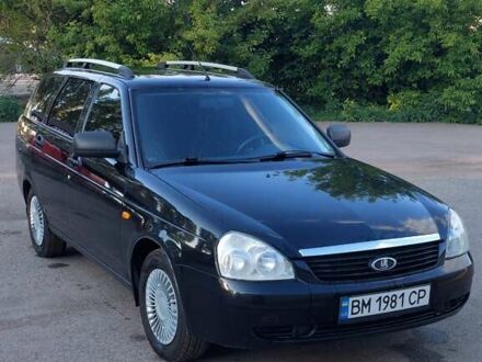 Черный ВАЗ 2171 Priora, объемом двигателя 1.6 л и пробегом 98 тыс. км за 3700 $, фото 1 на Automoto.ua