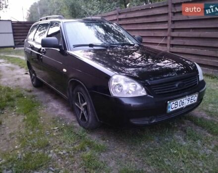 Черный ВАЗ 2171 Priora, объемом двигателя 1.6 л и пробегом 189 тыс. км за 2900 $, фото 1 на Automoto.ua