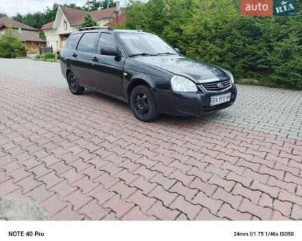 Чорний ВАЗ 2171 Priora, об'ємом двигуна 1.6 л та пробігом 110 тис. км за 1750 $, фото 1 на Automoto.ua