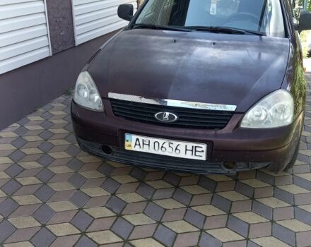 Красный ВАЗ 2171 Priora, объемом двигателя 1.6 л и пробегом 191 тыс. км за 1900 $, фото 1 на Automoto.ua