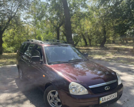 Красный ВАЗ 2171 Priora, объемом двигателя 1.6 л и пробегом 160 тыс. км за 2200 $, фото 2 на Automoto.ua