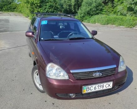 Красный ВАЗ 2171 Priora, объемом двигателя 1.6 л и пробегом 96 тыс. км за 3700 $, фото 7 на Automoto.ua
