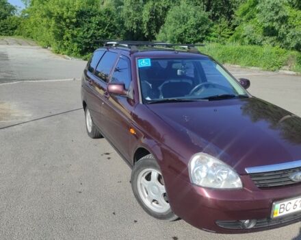 Красный ВАЗ 2171 Priora, объемом двигателя 1.6 л и пробегом 96 тыс. км за 3700 $, фото 2 на Automoto.ua