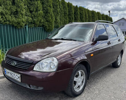 Красный ВАЗ 2171 Priora, объемом двигателя 1.6 л и пробегом 199 тыс. км за 2750 $, фото 1 на Automoto.ua