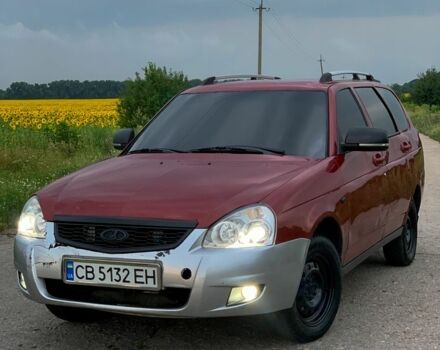 Красный ВАЗ 2171 Priora, объемом двигателя 1.6 л и пробегом 145 тыс. км за 2000 $, фото 1 на Automoto.ua