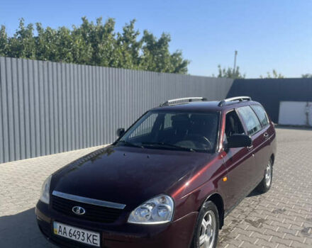 Красный ВАЗ 2171 Priora, объемом двигателя 1.6 л и пробегом 160 тыс. км за 2200 $, фото 1 на Automoto.ua