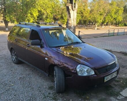 Красный ВАЗ 2171 Priora, объемом двигателя 1.6 л и пробегом 286 тыс. км за 2300 $, фото 1 на Automoto.ua