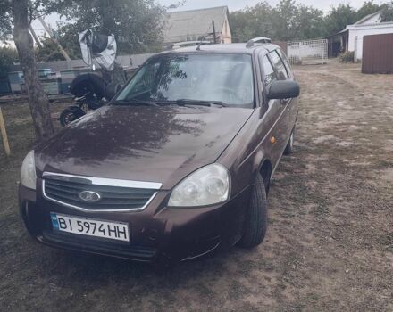 Красный ВАЗ 2171 Priora, объемом двигателя 1.6 л и пробегом 166 тыс. км за 4000 $, фото 1 на Automoto.ua