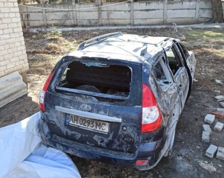 Синий ВАЗ 2171 Priora, объемом двигателя 1.6 л и пробегом 86 тыс. км за 1500 $, фото 1 на Automoto.ua